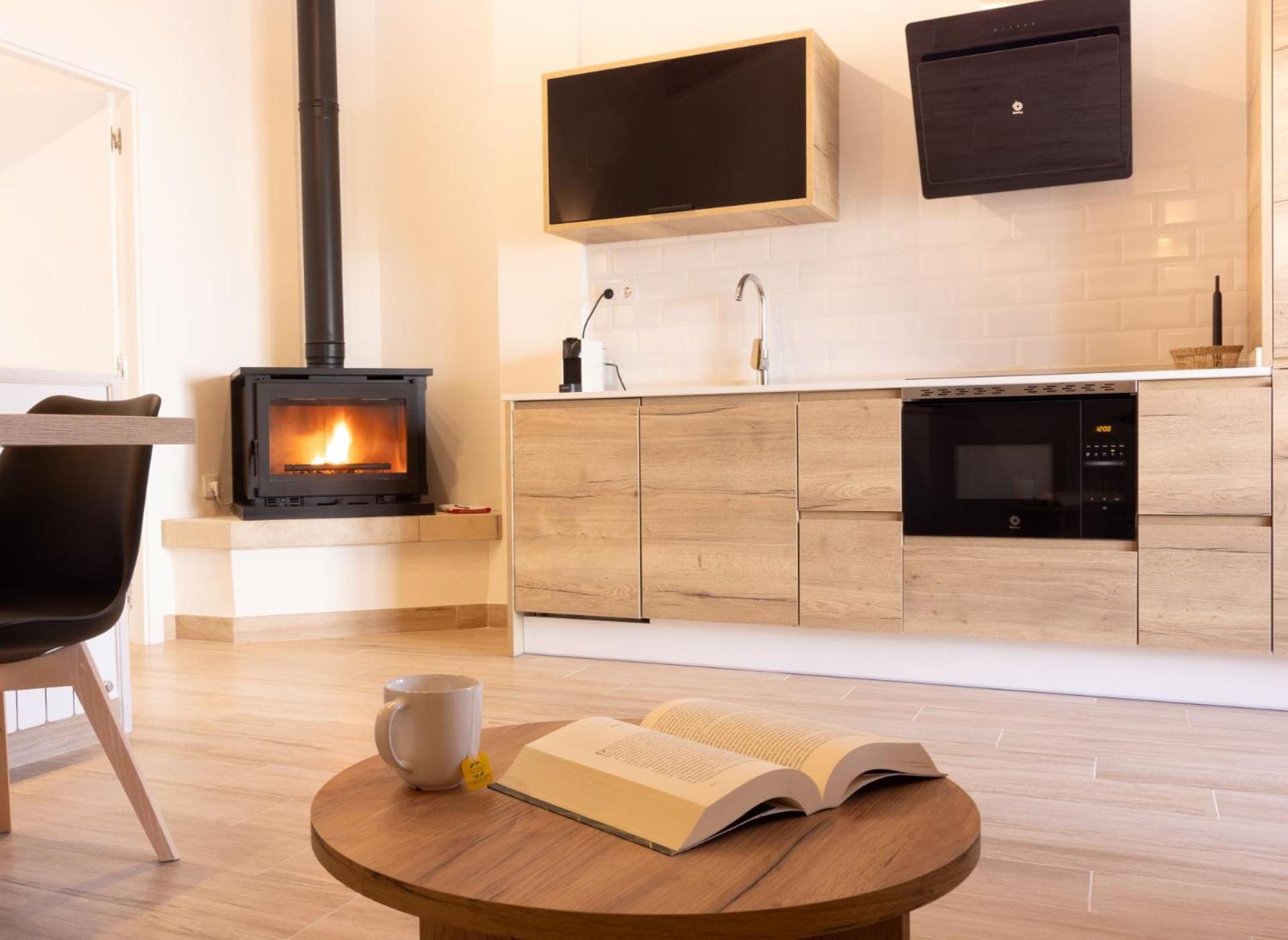 Ferienwohnung El Sueno Del Buho 6. Atico Con Chimena Beceite Exterior foto