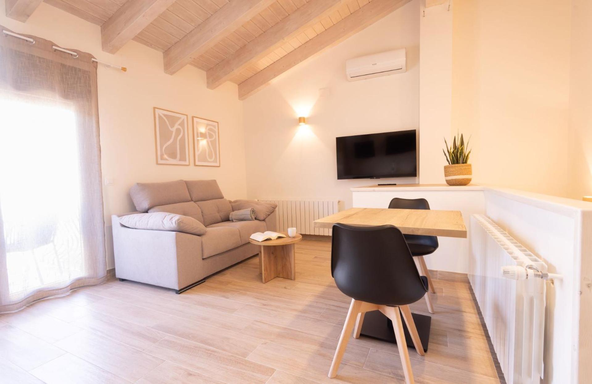 Ferienwohnung El Sueno Del Buho 6. Atico Con Chimena Beceite Exterior foto