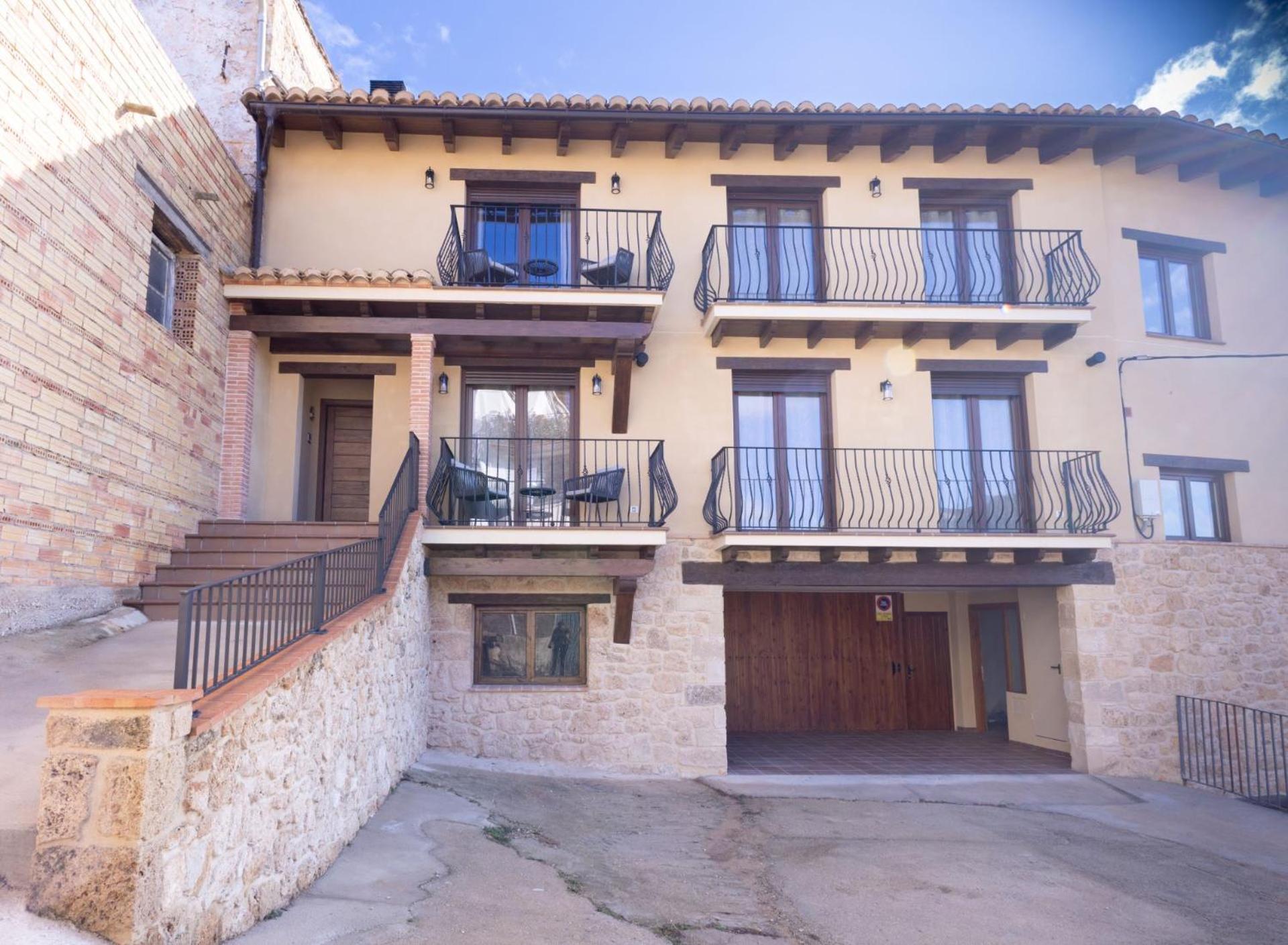 Ferienwohnung El Sueno Del Buho 6. Atico Con Chimena Beceite Exterior foto
